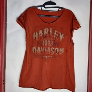 Harley Davidson Graphic T-Shirt SZ M